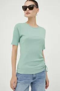 Tričko Levi's dámsky, zelená farba