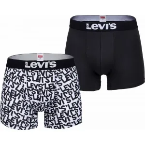 Levi's® MEN BACK IN SESSION TRUNK 3P Pánske boxerky, biela, veľkosť #5448553