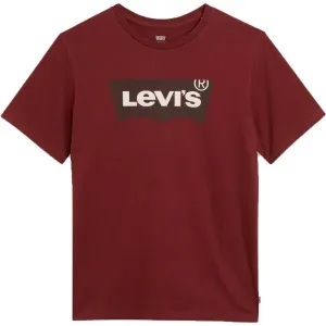 Levi's CLASSIC GRAPHIC T-SHIRT Pánske tričko, vínová, veľkosť XXL