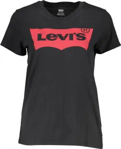 Bavlnené tričko Levi's 17369.0201-BLACK, čierna farba