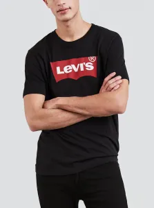 Levi's GRAPHIC SET-IN NECK Pánske tričko, čierna, veľkosť XXL