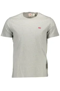Bavlnené tričko Levi's 56605.0130-Neutrals, šedá farba, melanžové #4539307