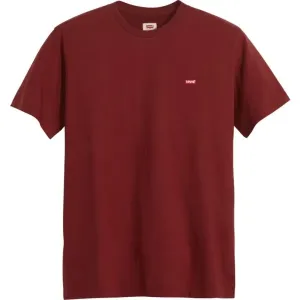 Levi's® SS ORIGINAL HM TEE Pánske tričko, vínová, veľkosť