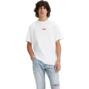 Levi's® SS RELAXED BABY TAB T Pánske tričko, biela, veľkosť