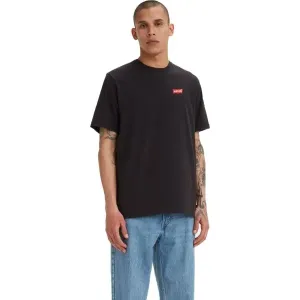 Levi's® SS RELAXED FIT TEE Pánske tričko, čierna, veľkosť