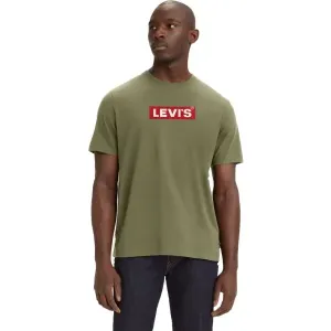 Levi's® SS RELAXED FIT TEE Pánske tričko, khaki, veľkosť #7554419