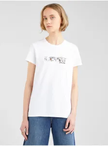 Levi's THE PERFECT TEE Dámske tričko, biela, veľkosť M