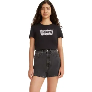 Levi's® THE PERFECT TEE Dámske tričko, čierna, veľkosť #9222114