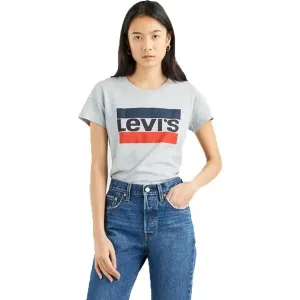 Levi's® THE PERFECT TEE Dámske tričko, sivá, veľkosť #7545562
