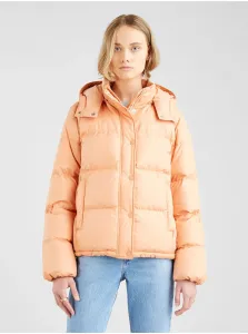 Levi's Apricot Women's Quilted Winter Jacket with Detachable Hood Levi's® Qu - Women