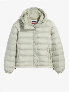 Levi's Light Green Women's Quilted Jacket with Hood Levi's® Edie - Women