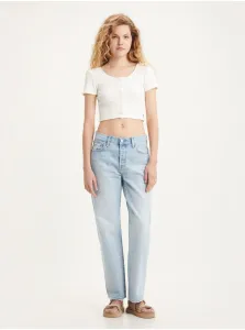 Levi's Light Blue Women's Straight Fit Jeans Levi's® 501 90s - Women #635470