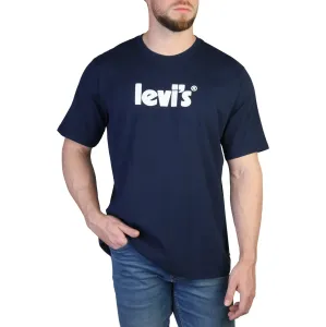 Bavlnené tričko Levi's 16143.0393-Blues, tmavomodrá farba, s potlačou #6346320