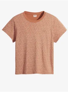 Levi's Orange Women's Floral T-Shirt Levi's® Baby Daisy - Women #635659