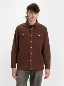 Levi's Dark brown Men's Corduroy Shirt Levi's® Jackson Worker - Men #5942653