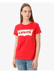 Levi's® THE PERFECT TEE Dámske tričko, červená, veľkosť #643388