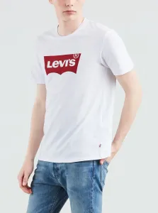 Biele pánske tričko s potlačou Levi's® #611800