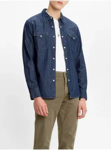 Tmavě modrá pánská džínová košile Levi's® Barstow Western