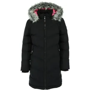 Lewro ZAZA Dievčenský zimný kabát, čierna, veľkosť #8181020