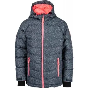 Lewro NIKA Detská zimná bunda, tmavo sivá, veľkosť #469759