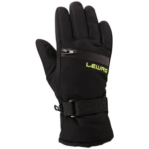 Lewro IKEF Detské lyžiarske rukavice, čierna, veľkosť #434252
