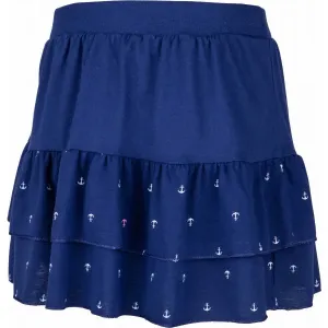 Lewro TINA Dievčenská sukňa s volánmi, tmavo modrá, veľkosť #429256