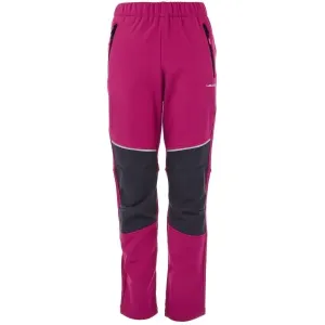 Lewro BENET Dievčenské softshellové nohavice, ružová, veľkosť #7545453