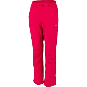 Lewro CARNOLO Dievčenské softshellové nohavice, ružová, veľkosť 140/146