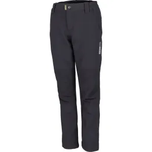 Lewro MOESS Detské outdoorové nohavice, čierna, veľkosť