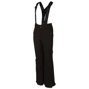 Lewro URSI Detské lyžiarske softshellové nohavice, čierna, veľkosť #418904
