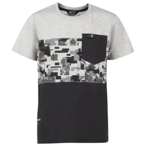 Lewro JOHNNY Chlapčenské tričko, sivá, veľkosť #458254