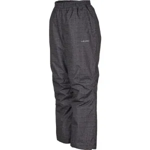Lewro ELISS Detské zateplené nohavice, tmavo sivá, veľkosť