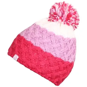 Lewro TARAH Dievčenská pletená čiapka, ružová, veľkosť #420766