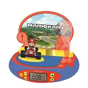 Lexibook Mario Kart 3D Projekčné hodiny s postavičkami a zvukmi z videohry