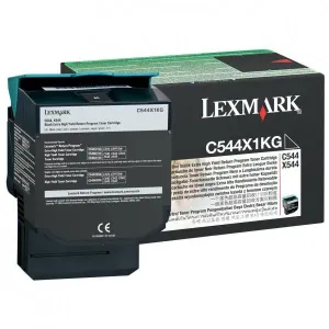 LEXMARK C544X1KG - originálny toner, čierny, 6000 strán