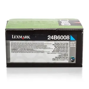 LEXMARK 24B6008 - originálny toner, azúrový, 3000 strán