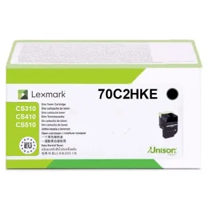 LEXMARK 70C2HKE - originálny toner, čierny, 1000 strán