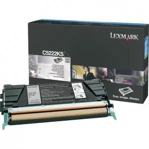 LEXMARK C5222KS - originálny toner, čierny, 4000 strán