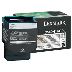 LEXMARK C540H1KG - originálny toner, čierny, 2500 strán