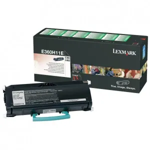 LEXMARK E360 (E360H11E) - originálny toner, čierny, 9000 strán