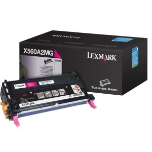 LEXMARK X560A2MG - originálny toner, purpurový, 4000 strán
