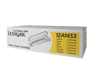 Lexmark 12A1453 žltý (yellow) originálny toner