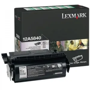Lexmark 12A5840 čierný (black) originálny toner