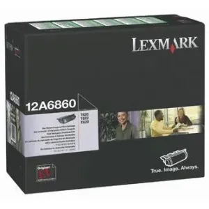 Lexmark 12A6860 čierný (black) originálny toner