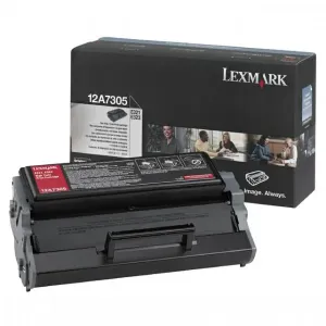 Lexmark 12A7305, black, 6000 str., originálny toner