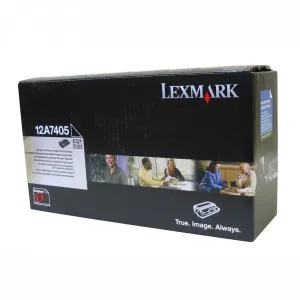 Lexmark 12A7405, black, 6000 str., return, originálny toner