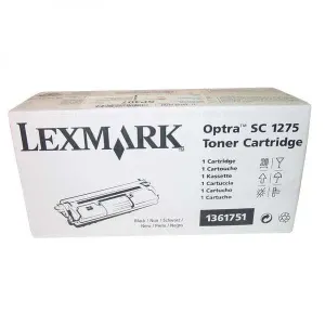 Lexmark 1361751, black, 4500 str., Optra SC-1275 originálny toner