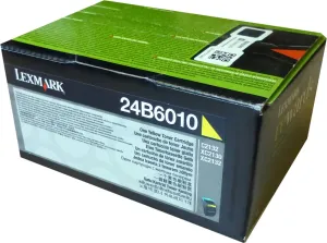Lexmark 24B6010, yellow, 3000 str., 24B6010, high capacity, originálny toner