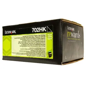 Lexmark originál toner 70C2HK0, black, 4000str., high capacity, return, Lexmark CS510de, CS410dn, CS310dn, CS310n, CS410n, O