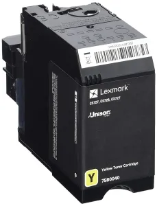 Lexmark 75B0040, yellow, 10000 str., high capacity, originálny toner
